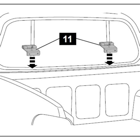 Replacement Hard Lid Hinges Holden VE VF Holden Commodore VE 2006