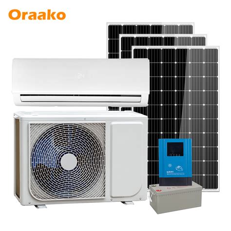 Btu Ton Hp Solar Wall Split Air Condition Solar Powered Air