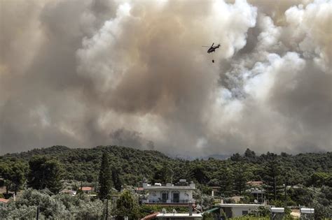 Po Ary W Grecji Gro Katastrof Ekologiczn Bij Na Alarm