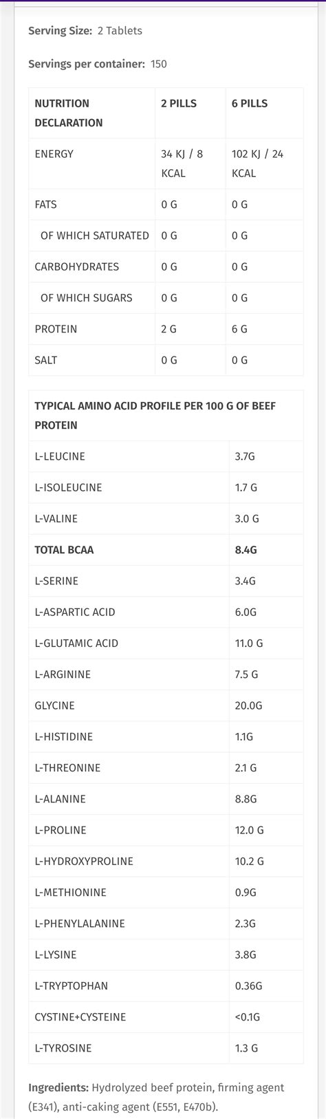 Gold Beef Amino 300 Tablets By Kevin Levrone Signature Series Protonic Nutrition