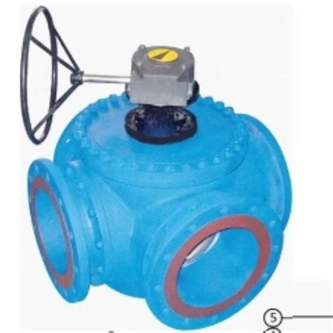 Inch Cast Iron Way Way Ball Valve Screwed End Water At