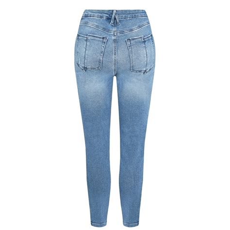 Good American Good Waist Crop Skinny Jeans Women Skinny Jeans Flannels