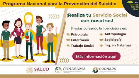 Programa De Servicio Social En Programa Nacional Para La Prevención Del