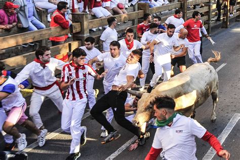 Tercer Encierro Fiestas De Tudela 2024 Tudela Vive Un Encierro Sin