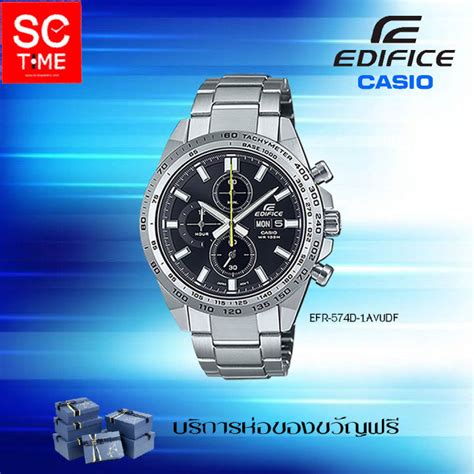 Casio Edifice แท นาฬกาขอมอผชาย รน EFR 574D 1AVUDF 2AVUDF 3AVUDF