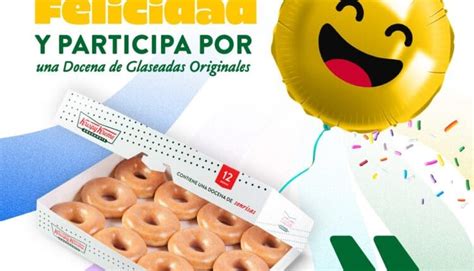 Concurso Krispy Kreme Día de la Felicidad Gana docenas de donas