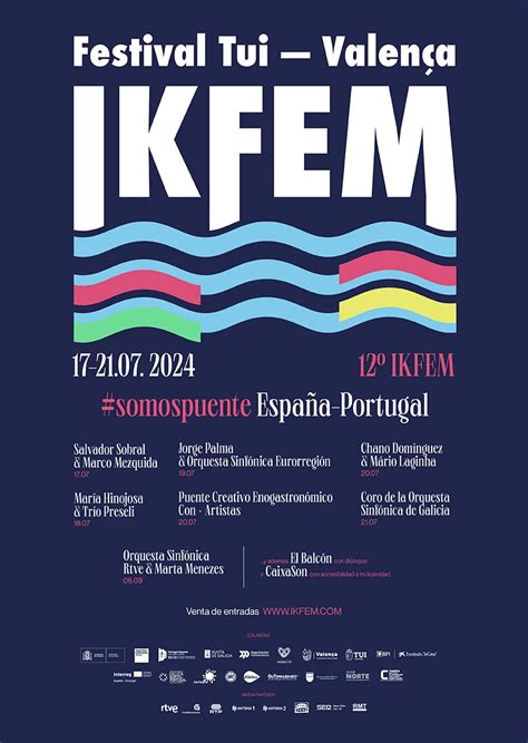 IKFEM FESTIVAL TUI VALENÇA PRESENTA SU PROGRAMACIÓN CON UN CARTEL DE