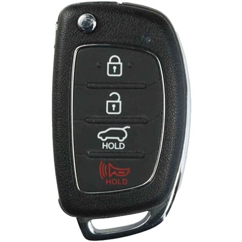 Hyundai Santa Fe Button Flip Key W Hatch Tq Rke F