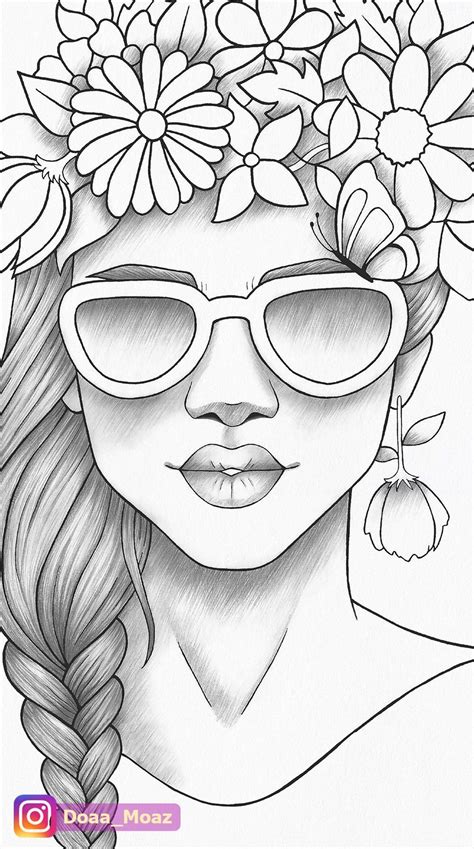 Pictures To Color Printable People