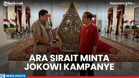 Ara Sirait Minta Jokowi Kampanye Dukung Prabowo Gibran Istana Berikan