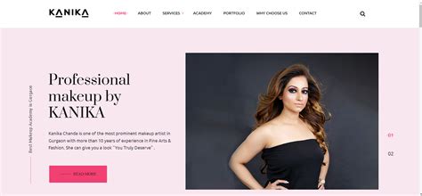 Makeup Artist Website Design Examples We Love How To Make Your Own