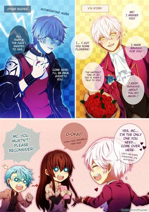 Mystic Messenger Mc Ray V Route Mystic Messenger Personajes De Anime Animes Yandere