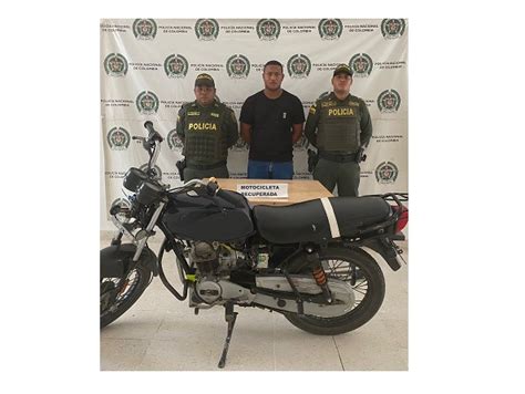 Capturan A Un Hombre De 22 Años En Riohacha Por Receptación De Motocicleta Robada