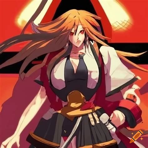 Character Design Of Baiken From Guilty Gear On Craiyon