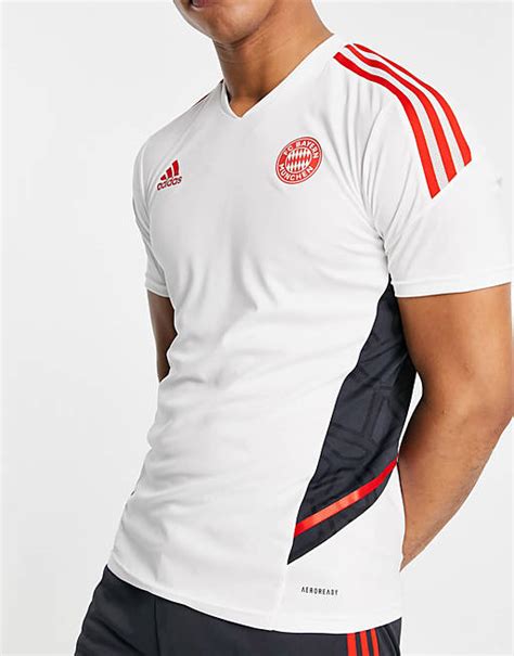 Adidas Bayern Munich White Practice Training Jersey