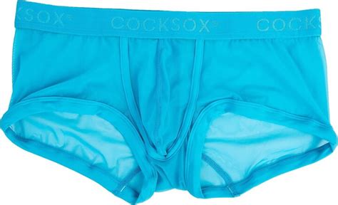 Cocksox Mens Underwear Cx68me Contour Pouch Italian Mesh Trunk Tonic