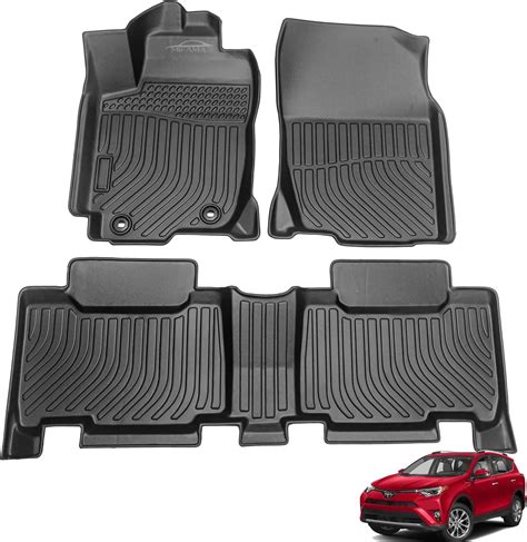 Mifama Liner Mat Floor Mats Compatible With 2013 2018 Toyota Rav4 Waterproof Custom