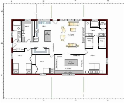 Modern Barndominium Floor Plans 2 Story with Loft [30x40, 40x50, 40x60]