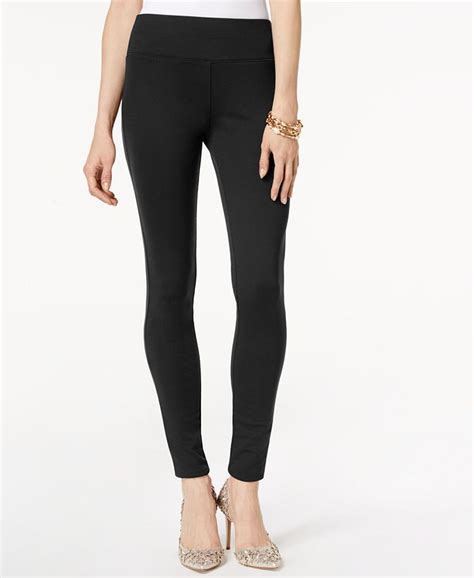 Inc International Concepts Petite Curvy Fit Ponté Knit Pants Created