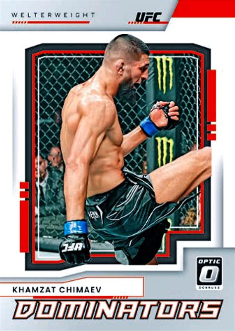 2022 Donruss Optic UFC Trading Cards Checklist