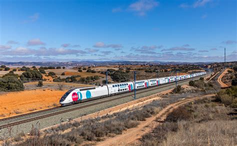 Tgv Euroduplex N Of Sncf At Cetina