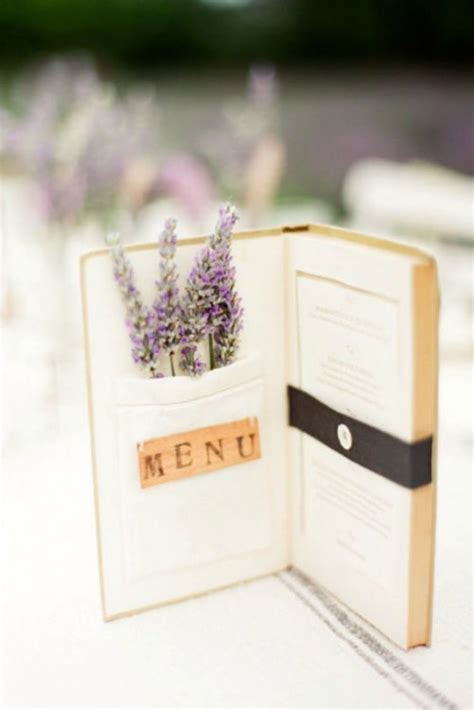 Creative Ways To Display Your Wedding Menu Weddingomania