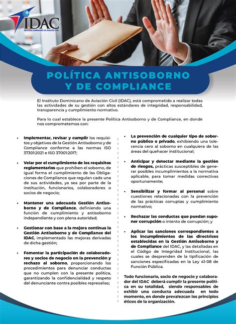 Política Antisoborno Y De Compliance Idac