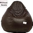 Sattva Classic Bean Bag Cover Without Beans XXXL Size Brown Amazon