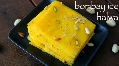 ice halwa recipe | bombay ice halwa | mumbai halwa or mahim halwa