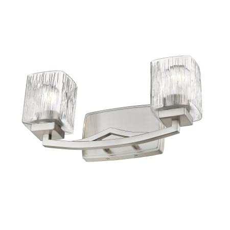 Z Lite 1929 2V BN Zaid 2 Light 16 Wide Vanity Light With Build