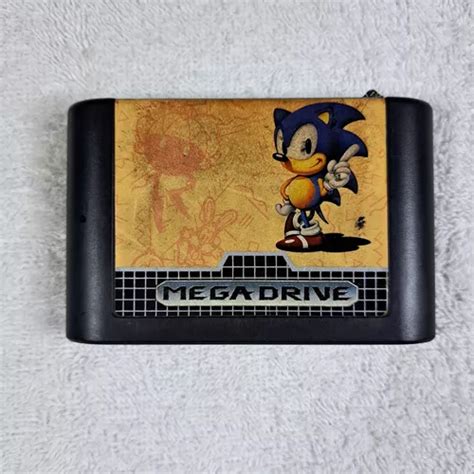 Sonic Original Tectoy Mega Drive Fa O R The Hedgehog Mercadolivre