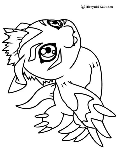 Digimon Coloring Pages Clip Art Library