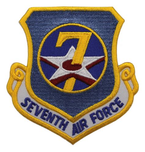 Seventh Air Force Patch Flying Tigers Surplus