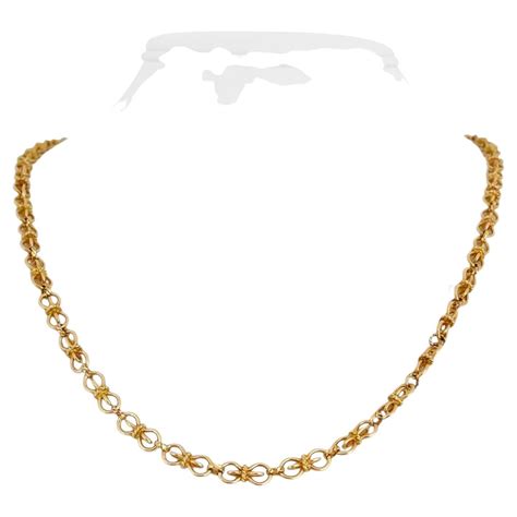 Karat Portuguese Yellow Gold Solid Figaro Link Chain Necklace For