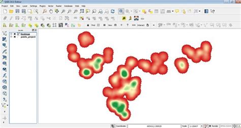 Create Heat Map Using Qgis