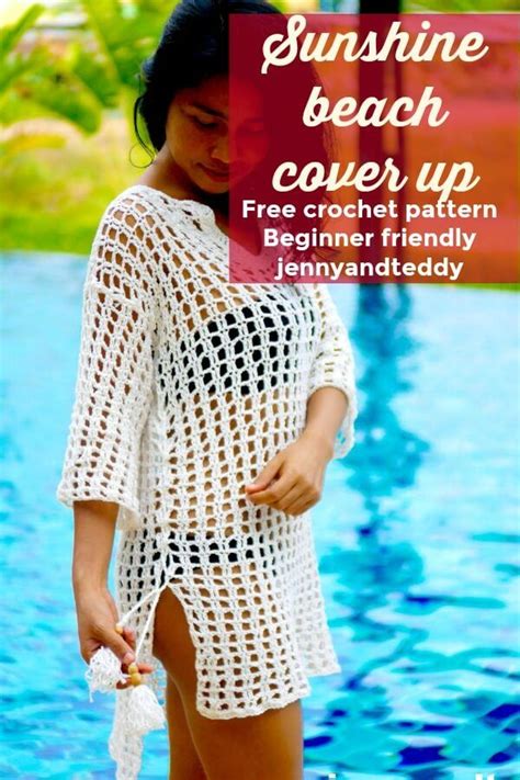 Simply Crochet Beach Cover Up Tutorial Crochet Beach Cover Up