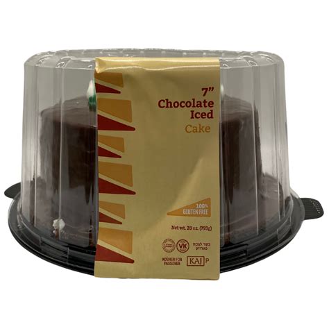 Kosher For Passover Zemer 7 Chocolate Iced Cake The Kmp The Kosher