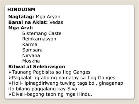 Mga Relihiyon At Paniniwala Sa Asya