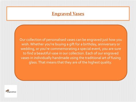 Ppt Crafting Elegance With Engraved Vases Creation Powerpoint