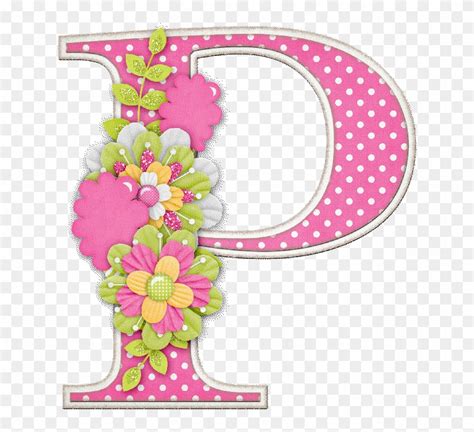 Abecedario Con Letras Con Flores Letras Con Flores Png Free