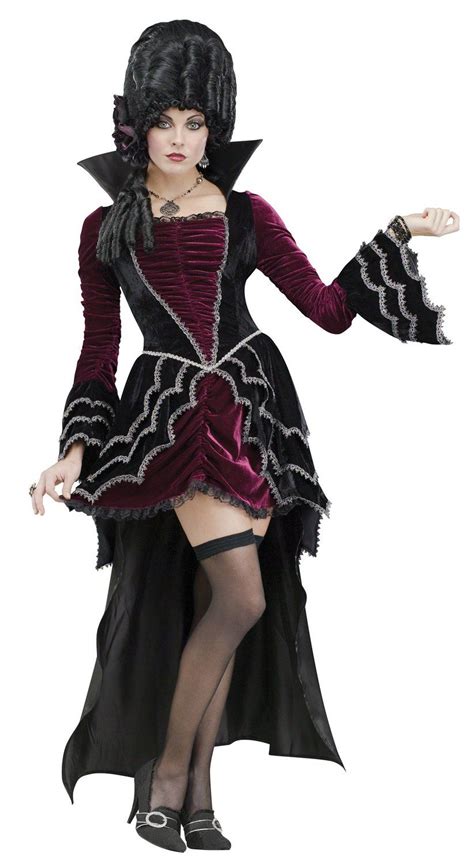 Sexy Gothic Victorian Vampiress Costume Mr Costumes Vestido