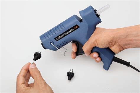 Buy Steinel Hot Glue Gun Gluematic Incl Charging Station Drip Tray Nozzles