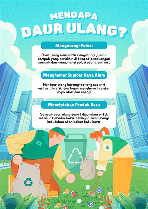 Contoh Poster Daur Ulang Untuk Kampanye Anda Canva