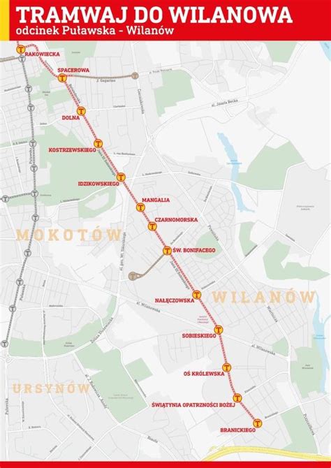 Tramwaj Do Wilanowa Ju Kursuje Jakie Zmiany W Komunikacji