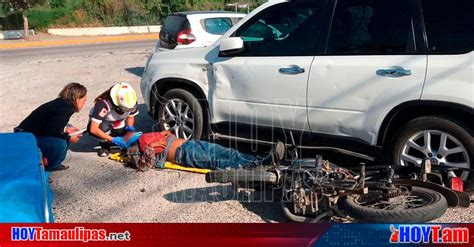 Hoy Tamaulipas Seguridad Tamaulipas Conductora Se Pasa Alto Y Tumba A