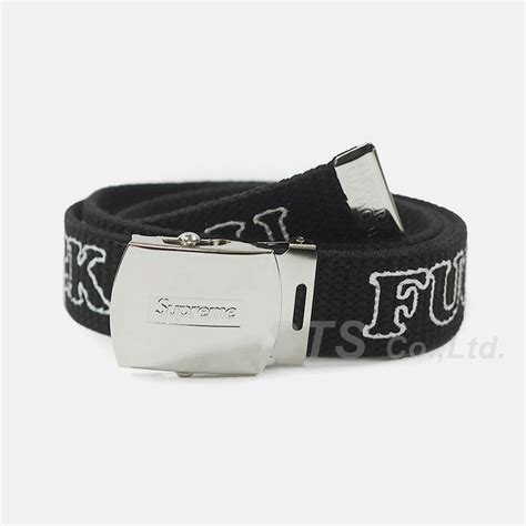 Yahoo オークション Supreme HYSTERIC GLAMOUR Fuck You Belt 黒L XL