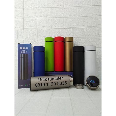 Jual Thermos Suhu Sakura Led Suhu Rubber Temperatur Ml Doff Karet