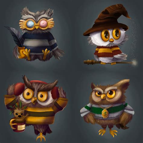 Artstation Harry Potter Owl Set