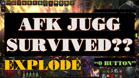 POE 3 24 The AFK Jugg SURVIVED Patch Note Break Down Exclusively On