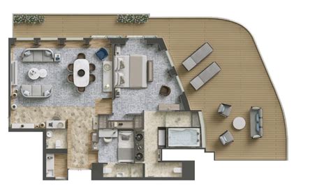 Silver Endeavour Reisen Kabinen Deckplan Emocean Luxus Kreuzfahrten